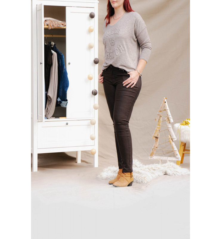 pantalon nomade marron coté pantalon nomade marron coté